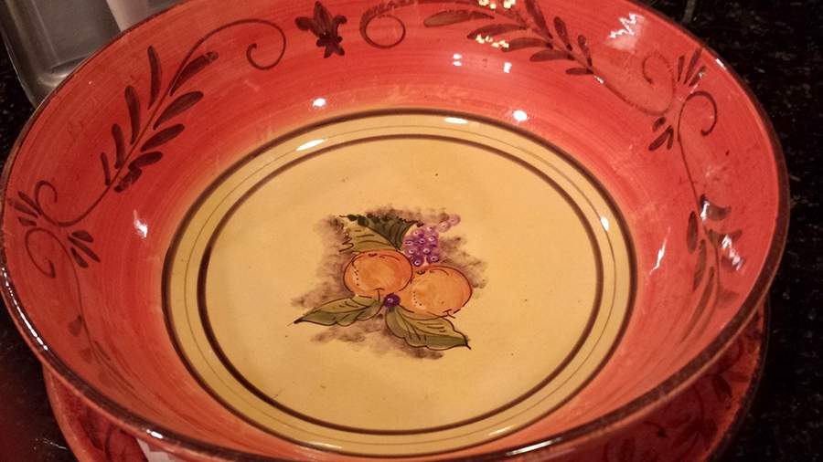 BPU7 Fruit/Dessert (Sauce) Bowl by Bellini Piu' (Italy)-1