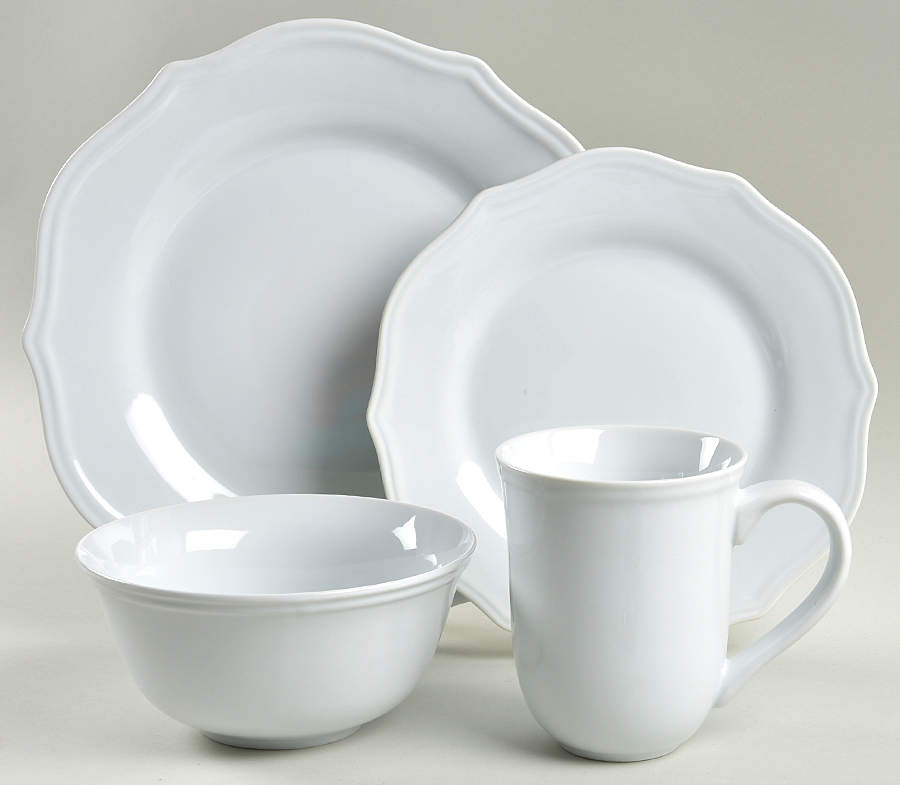 Carnaby Scalloped 4 Piece Place Setting by Better Homes and Gardens-1