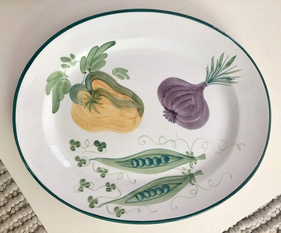 BIZ16 14" Oval Serving Platter by Bizzirri-1