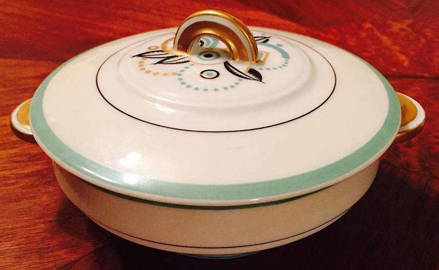 BER676 Sugar Bowl & Lid by Bernardaud-1