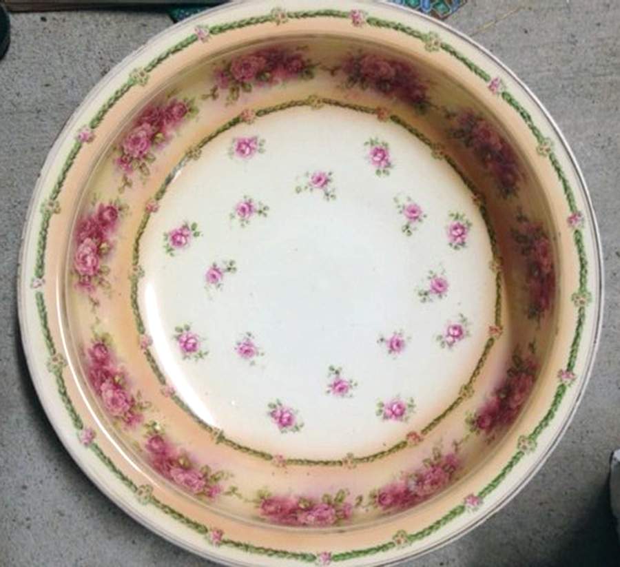 1814 Bowl for Large Pitcher & Bowl Set by Barker & Kent (Eng)-1