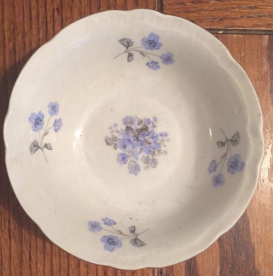 Rhineland (Rope Edge) Fruit/Dessert (Sauce) Bowl by Bohemia Ceramic Works-1