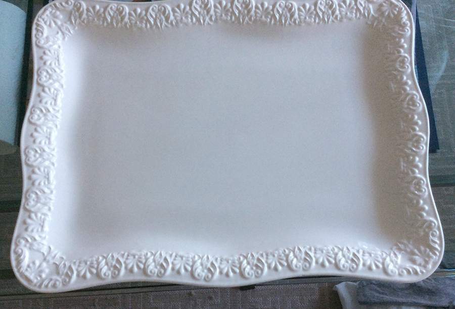 BIZ20 22" Rectangular Serving Platter by Bizzirri-1