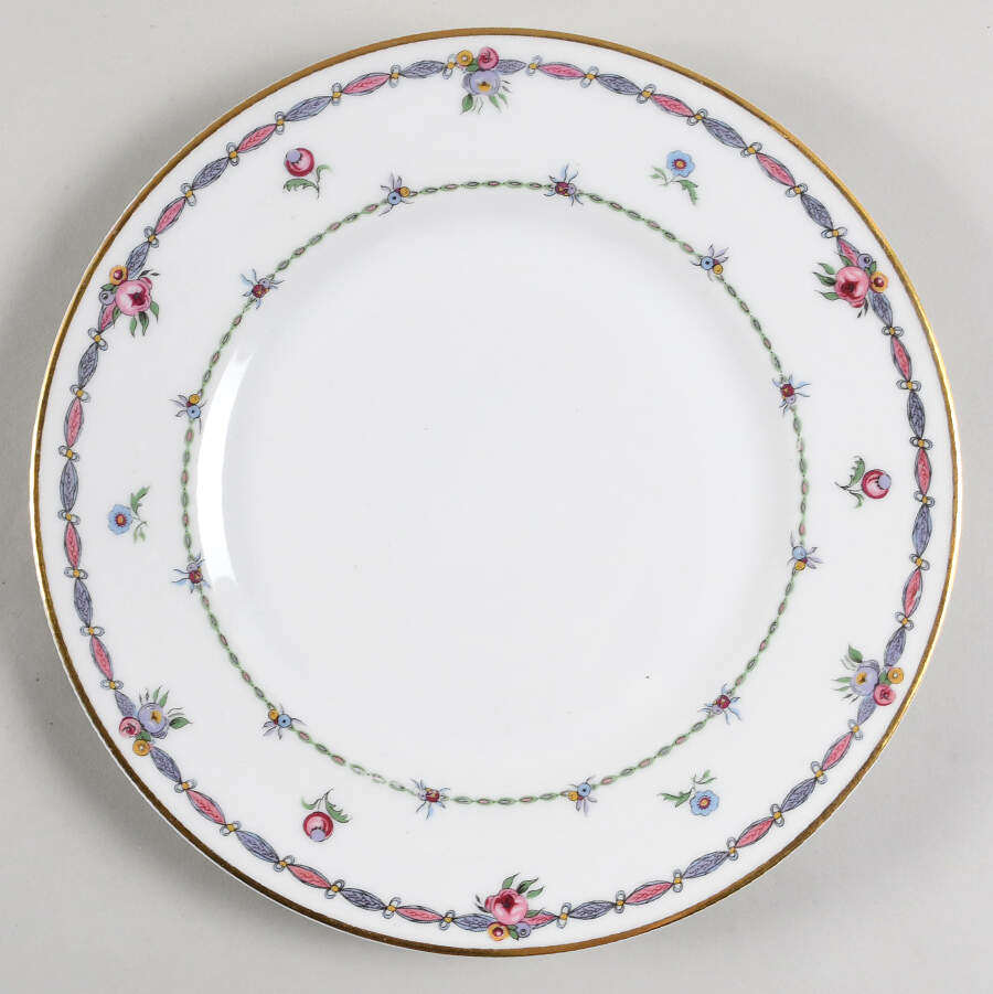 Pompadour Dinner Plate by Bernardaud-1