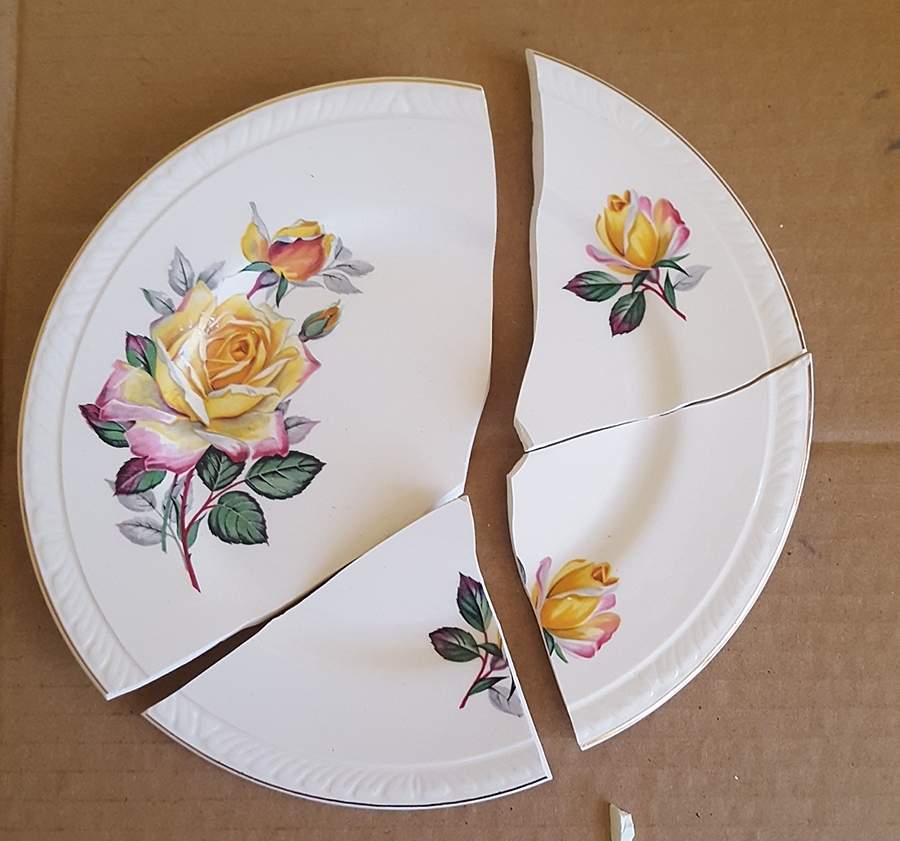 8048 Salad Plate by Brexton (England)-1