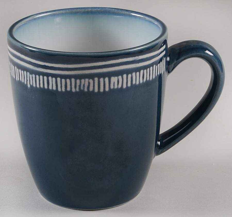Medallion Teal Mug by Better Homes and Gardens-1