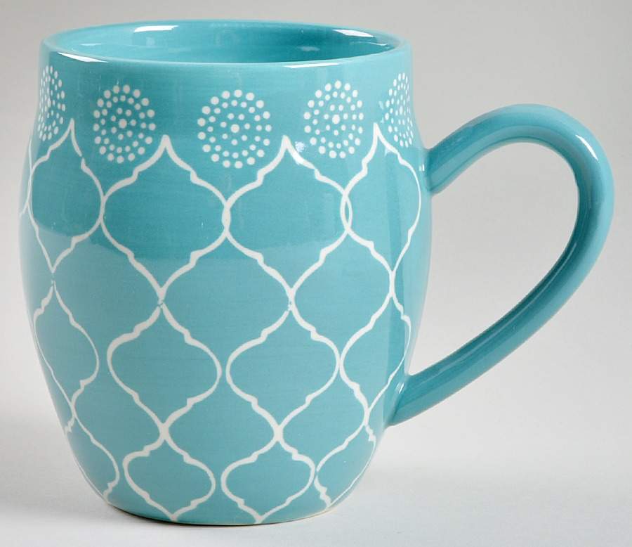 Moroccan Turquoise Mug by Baum Brothers-1