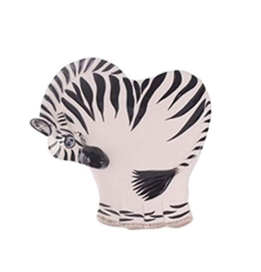 Zebra Spoon Rest/Holder (Holds 1 Spoon) by Blue Sky-1