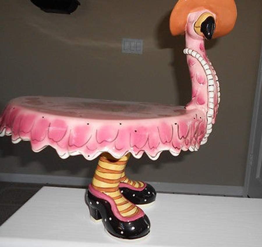 Miss Precious (Fancy) 15" Diameter Pedestal Cake Stand by Blue Sky-1