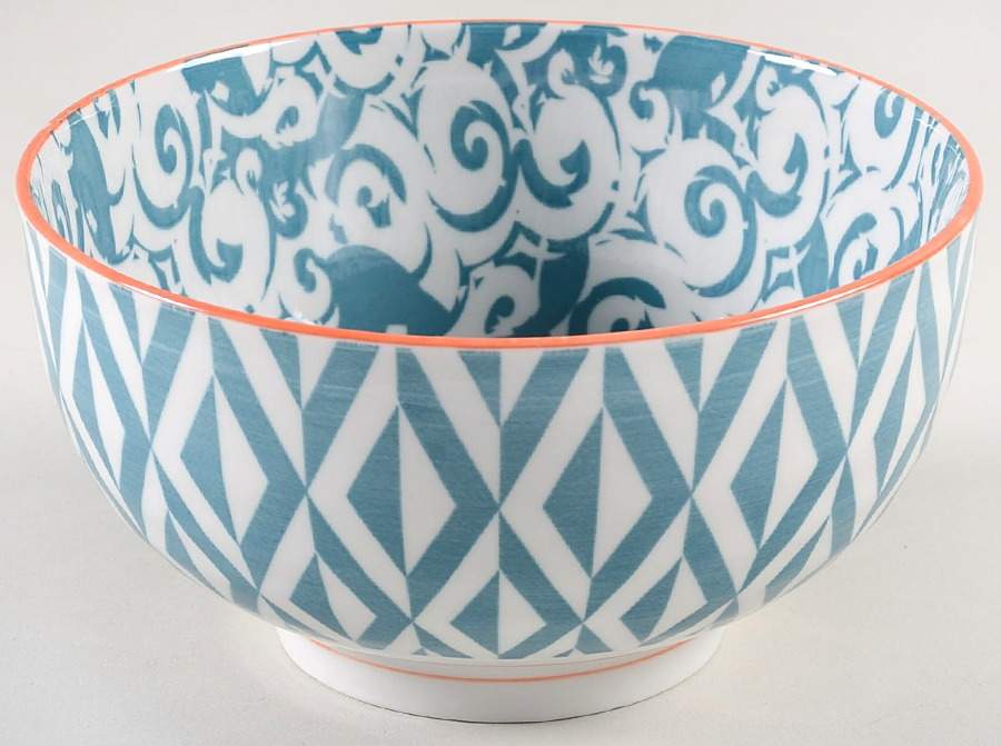 Piers Teal Soup/Cereal Bowl by Better Homes and Gardens-1