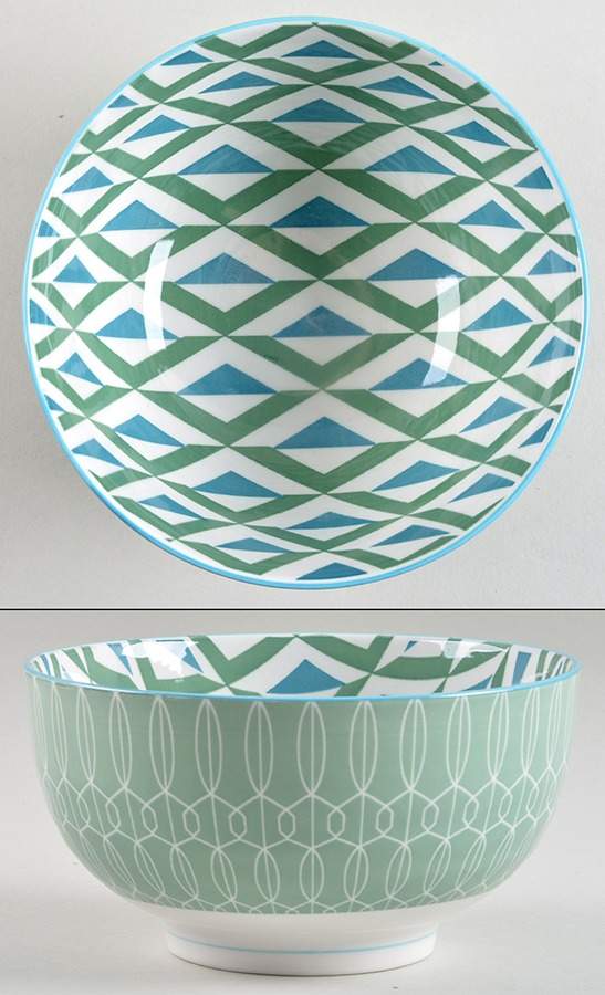 Piers Green Soup/Cereal Bowl by Better Homes and Gardens-1