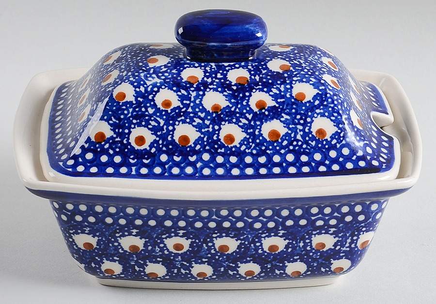 Giftware Sauce Boat & Lid by BOLESLAWIEC-1