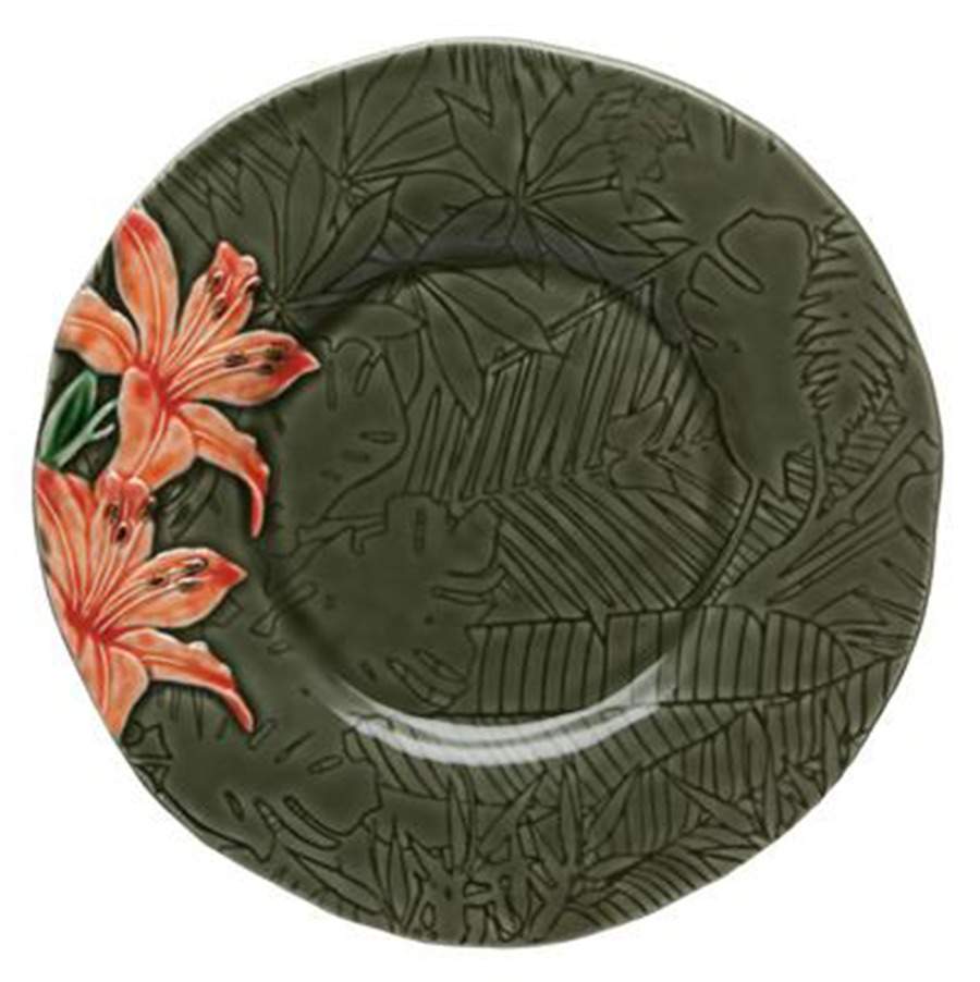Tropical Salad/Dessert Plate by Bordallo Pinheiro-1