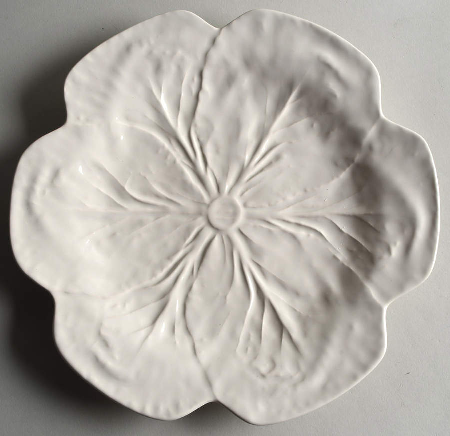 Cabbage Beige (Branco) Dinner Plate by Bordallo Pinheiro-1