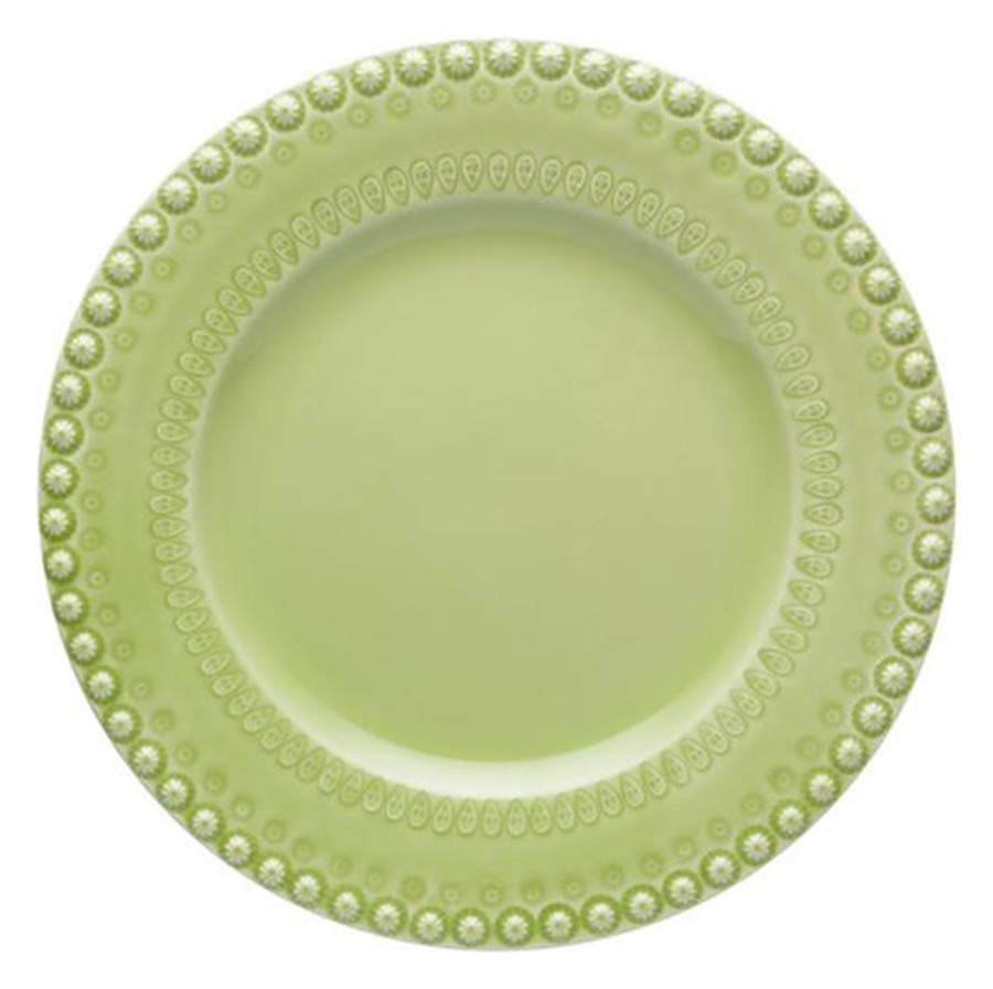 Fantasia (Fantasy) Bright Green Dinner Plate by Bordallo Pinheiro-1