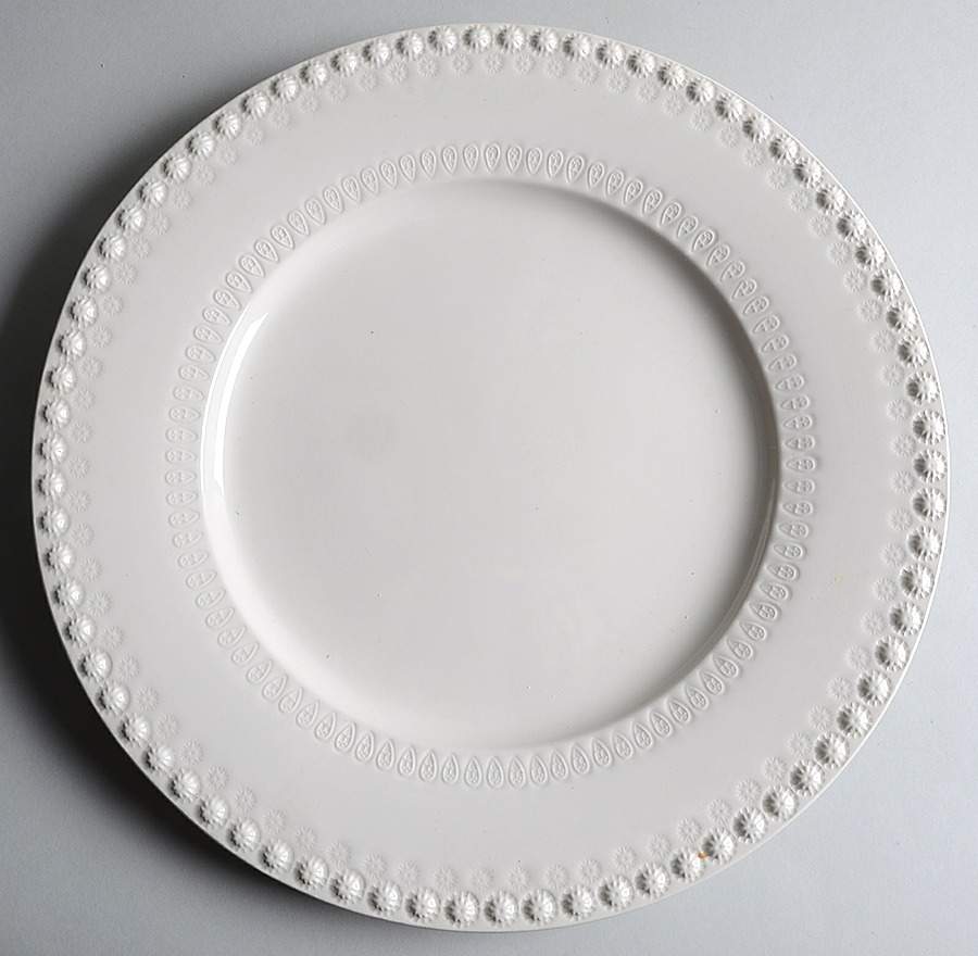Fantasia (Fantasy) Sandy Grey Service Plate (Charger) by Bordallo Pinheiro-1