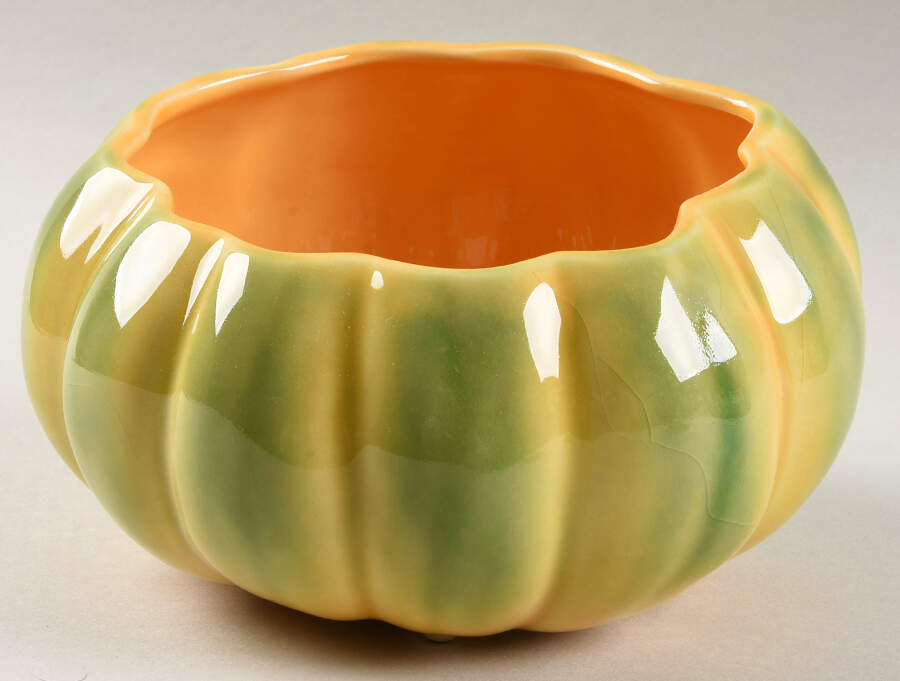 Pumpkin Tureen No Lid by Bordallo Pinheiro-1