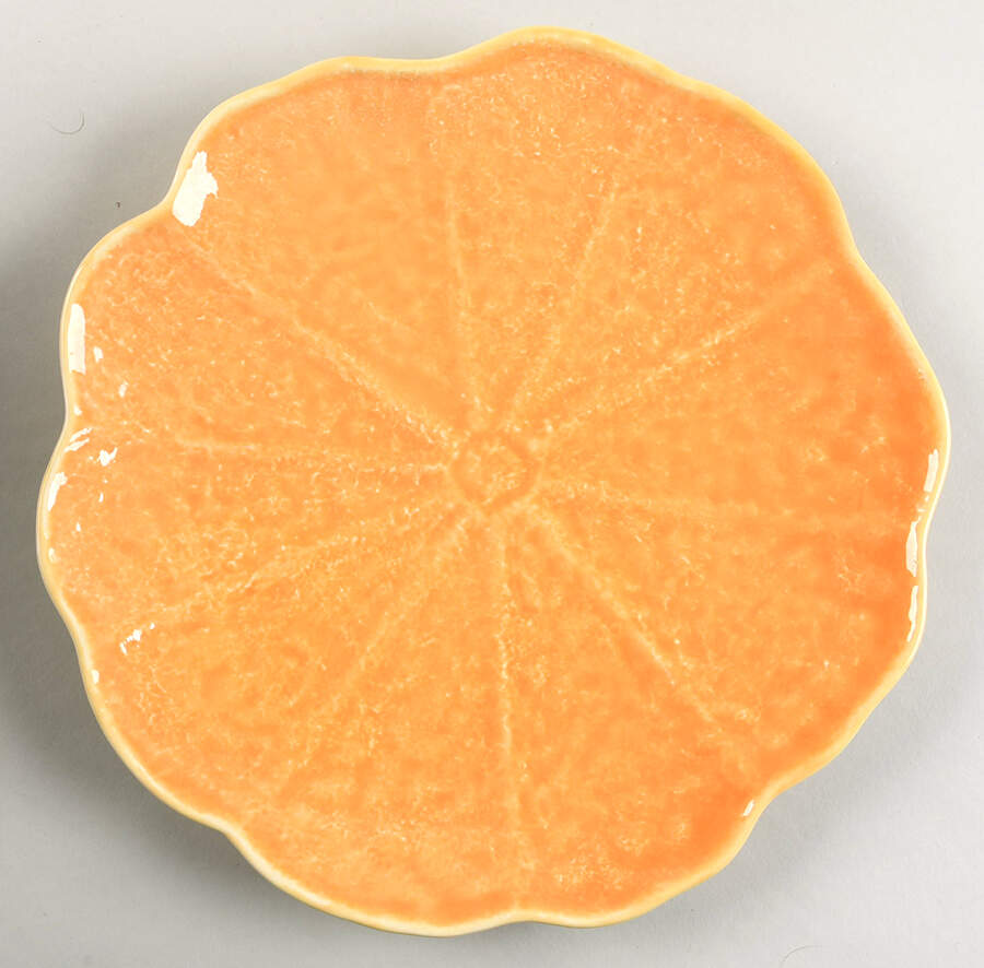 Pumpkin Dinner Plate by Bordallo Pinheiro-1
