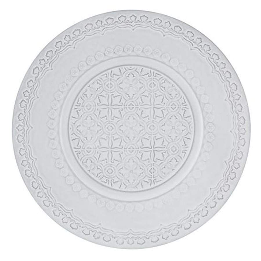 Rua Nova Antique White Salad/Dessert Plate by Bordallo Pinheiro-1