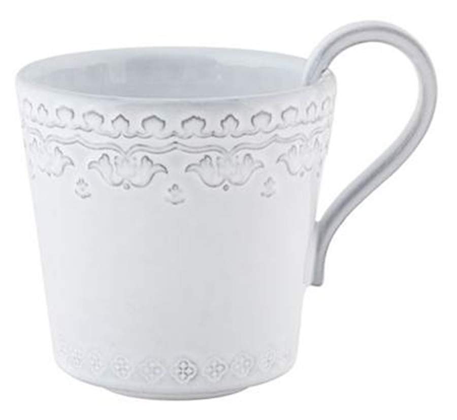 Rua Nova Antique White Mug by Bordallo Pinheiro-1