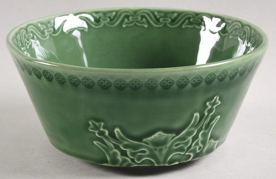 Rua Nova Green 6" All Purpose Bowl by Bordallo Pinheiro-1