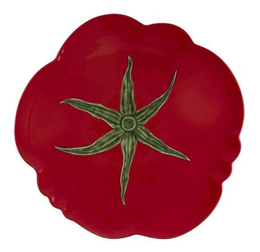 Tomato 16" Pizza Plate by Bordallo Pinheiro-1