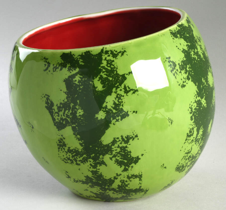 Watermelon Tureen No Lid by Bordallo Pinheiro-1