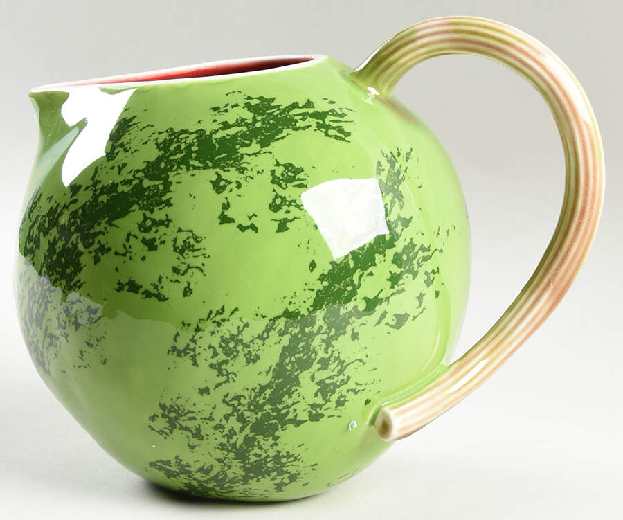 Watermelon 85 Oz Pitcher by Bordallo Pinheiro-1