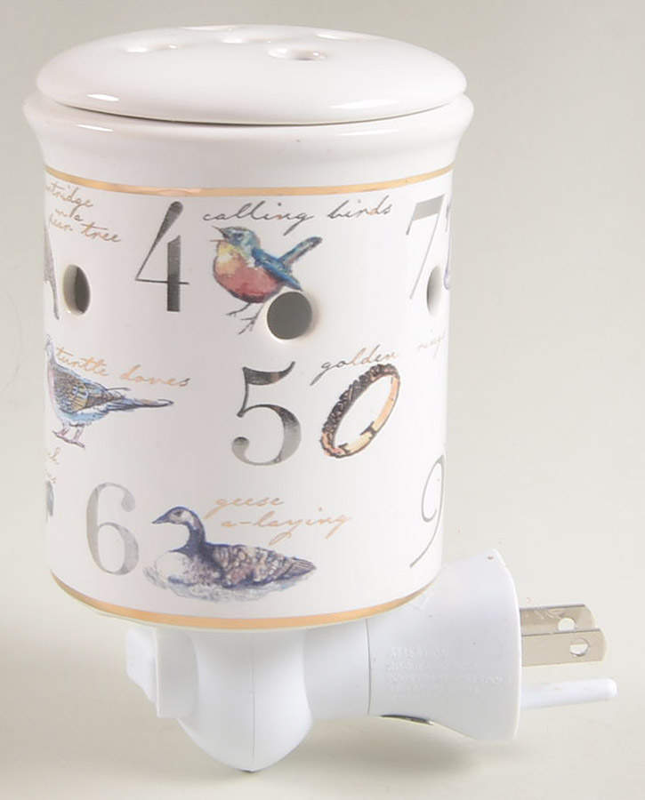 12 Days of Christmas Wall Plug-In Wax Wamer & Lid by Better Homes and Gardens-1