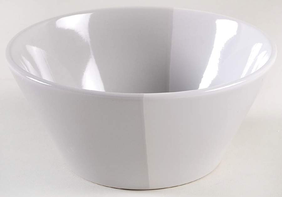 Color Dipped Grey Soup/Cereal Bowl by Better Homes and Gardens-1