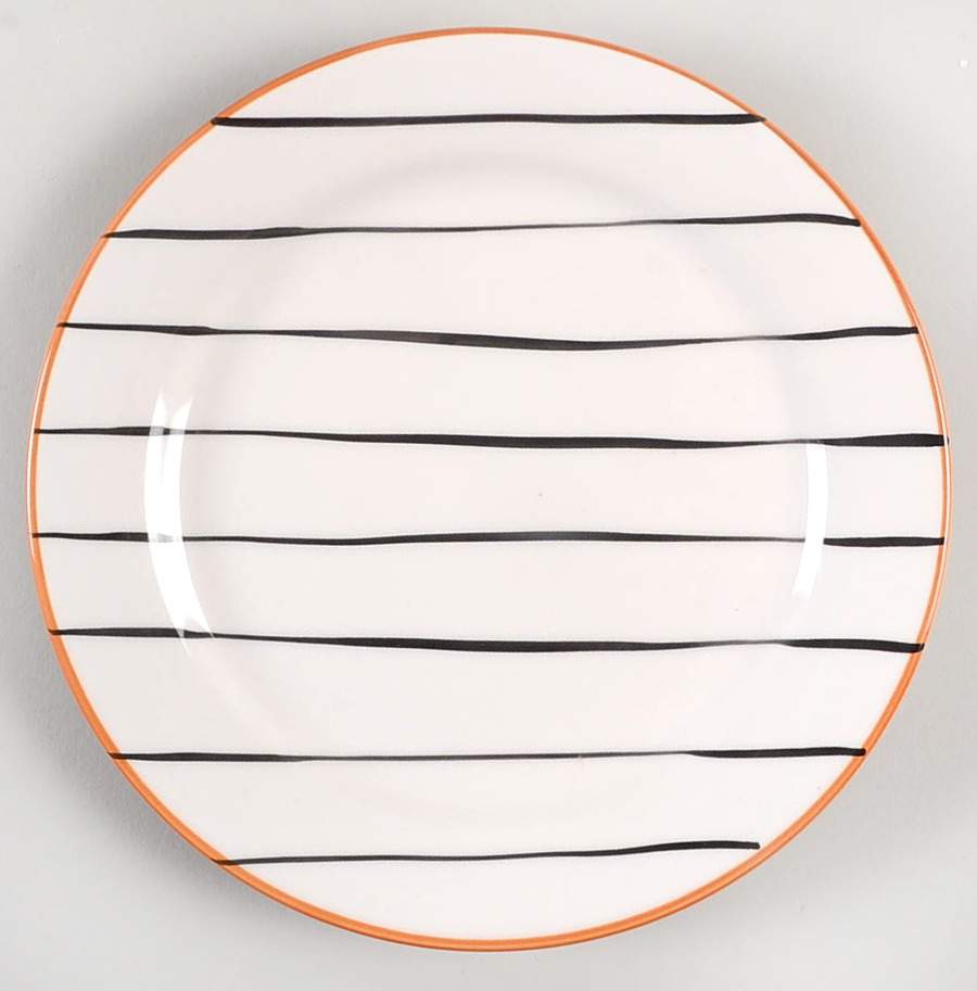 Sabin Striped Salad Plate by Better Homes and Gardens-1