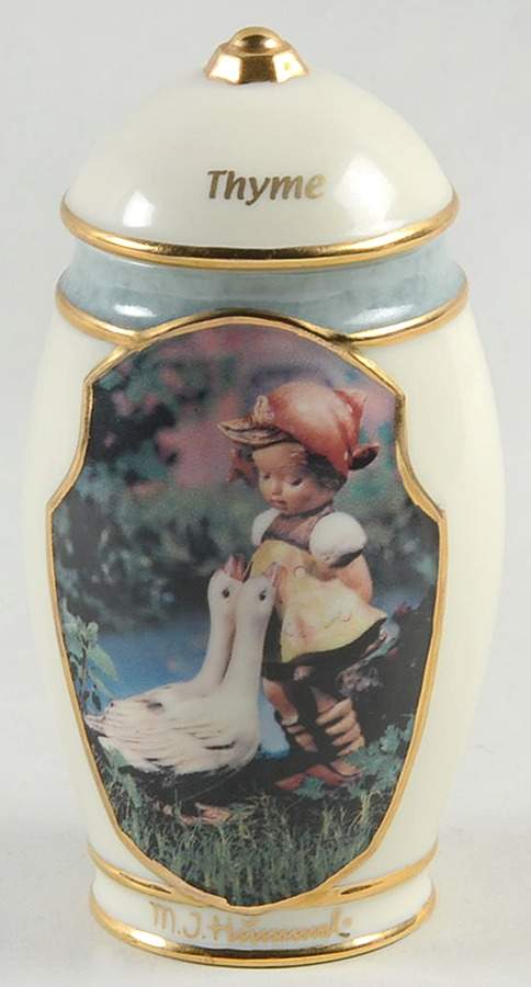 M.I. Hummel Classic Heirloom Spice Jar Collection Spice Jar Set Individual Jar & Lid by Bradford Editions-1