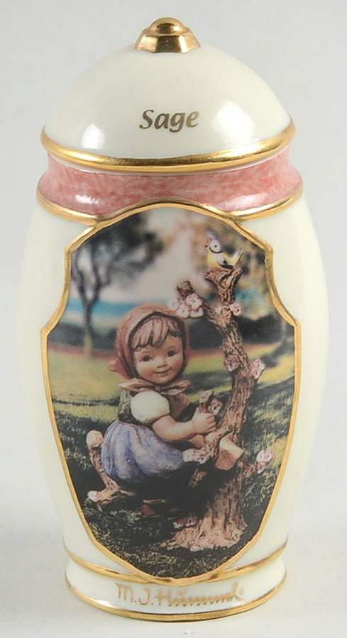 M.I. Hummel Classic Heirloom Spice Jar Collection Spice Jar Set Individual Jar & Lid by Bradford Editions-1