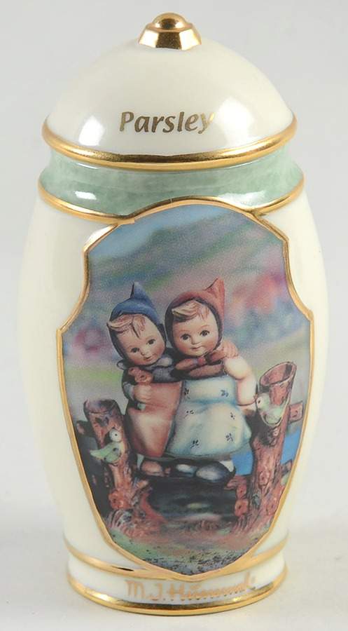 M.I. Hummel Classic Heirloom Spice Jar Collection Spice Jar Set Individual Jar & Lid by Bradford Editions-1