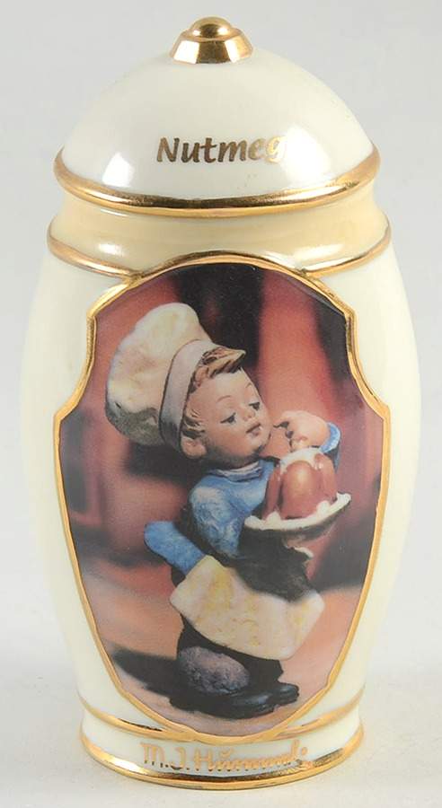 M.I. Hummel Classic Heirloom Spice Jar Collection Spice Jar Set Individual Jar & Lid by Bradford Editions-1