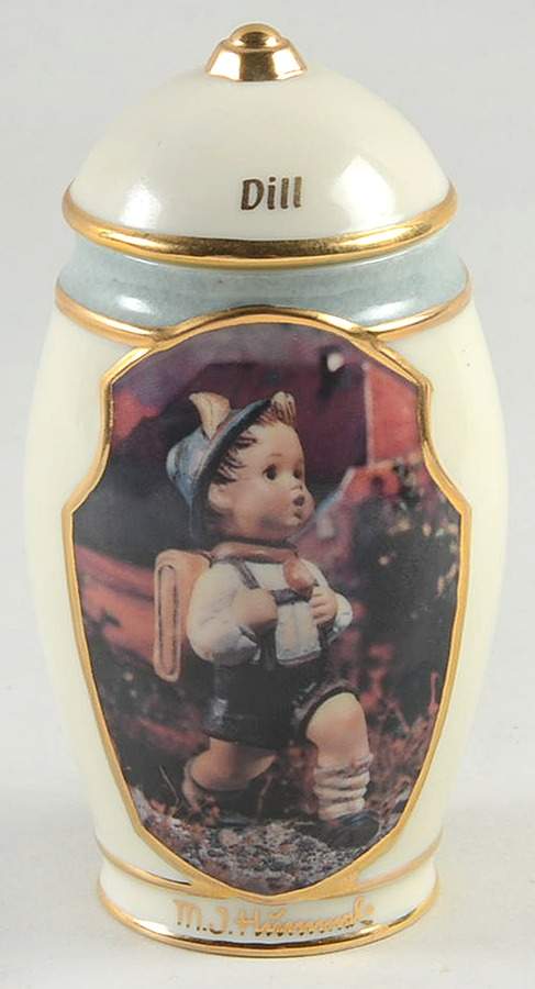 M.I. Hummel Classic Heirloom Spice Jar Collection Spice Jar Set Individual Jar & Lid by Bradford Editions-1