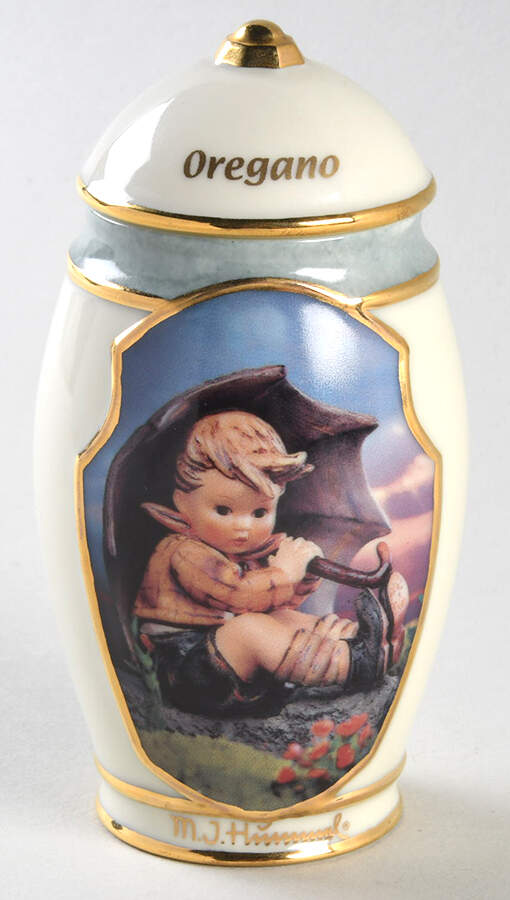 M.I. Hummel Classic Heirloom Spice Jar Collection Spice Jar Set Individual Jar & Lid by Bradford Editions-1