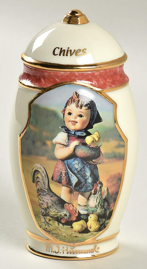 M.I. Hummel Classic Heirloom Spice Jar Collection Spice Jar Set Individual Jar & Lid by Bradford Editions-1