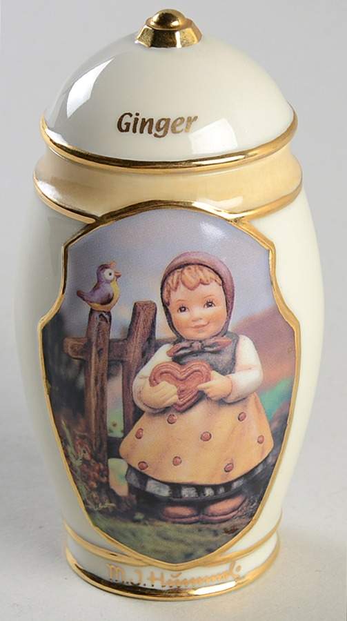 M.I. Hummel Classic Heirloom Spice Jar Collection Spice Jar Set Individual Jar & Lid by Bradford Editions-1