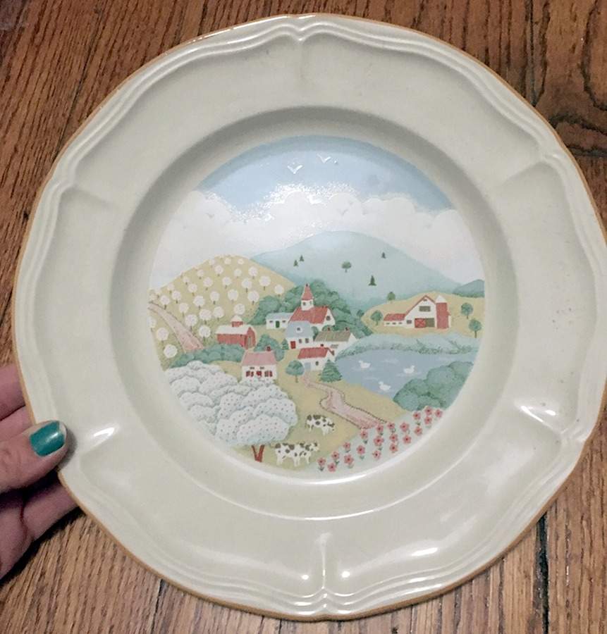 Home Sweet Home Dinner Plate by Brick Oven-1