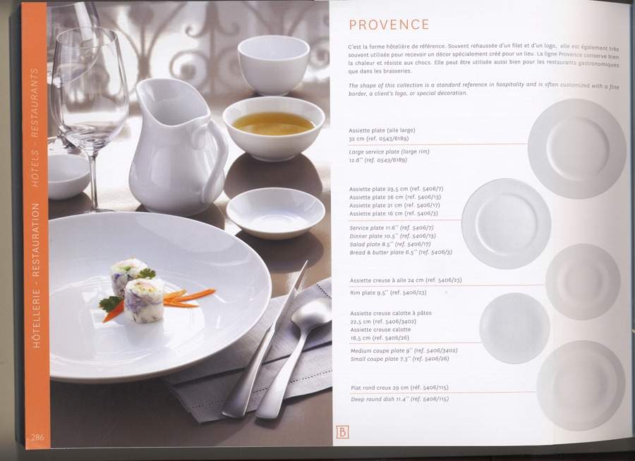 Provence (Gold Trim) Dinner Plate by Bernardaud-1