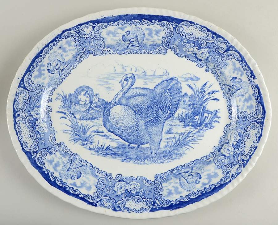 BRA39 20" Oval Serving Platter by British Anchor-1