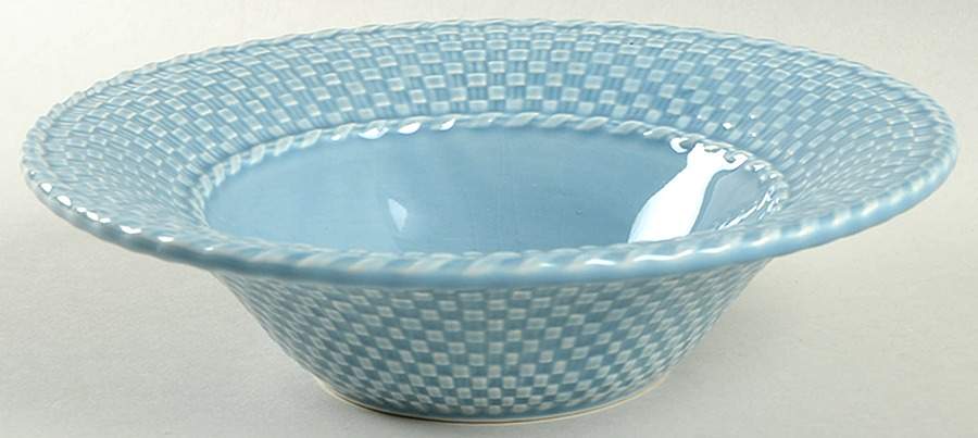 Celebration Pale Blue Coupe Soup Bowl by Bordallo Pinheiro-1