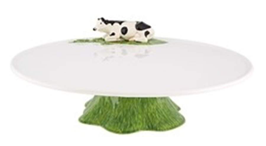 Meadow 16" Diameter Pedistal Cake Stand by Bordallo Pinheiro-1