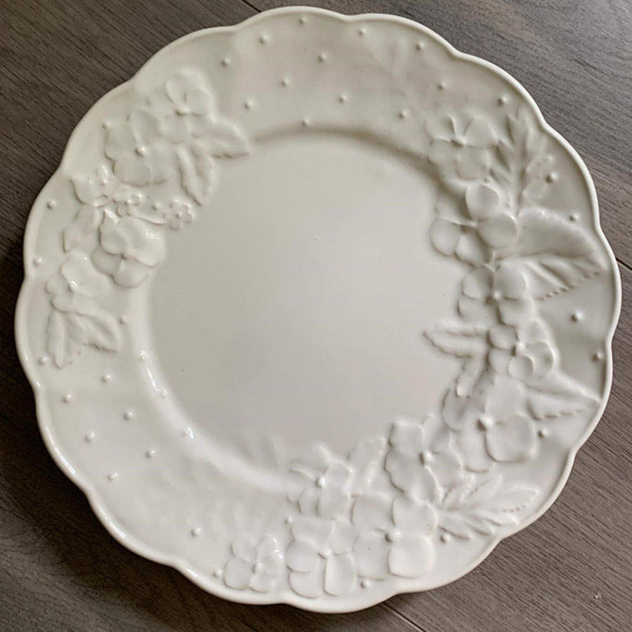 Ingrid Cream Dinner Plate by Bordallo Pinheiro-1