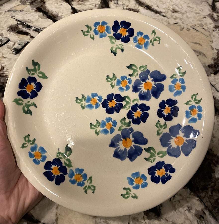 BOW87 Dinner Plate by BOLESLAWIEC-1