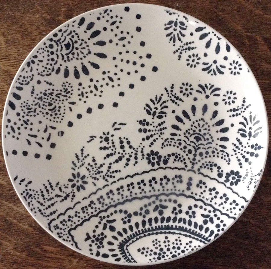 Lacey Blue Salad Plate by Better Homes and Gardens-1