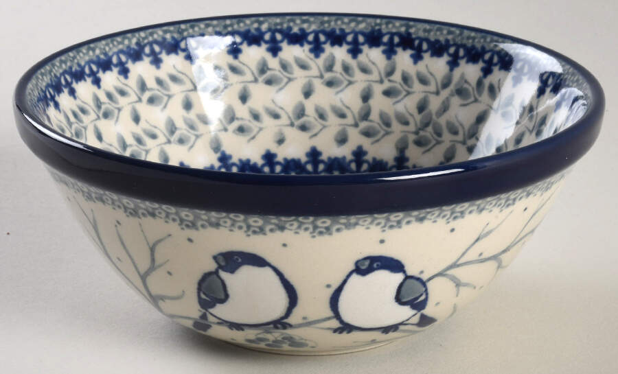 Bluebird Soup/Cereal Bowl by BOLESLAWIEC-1