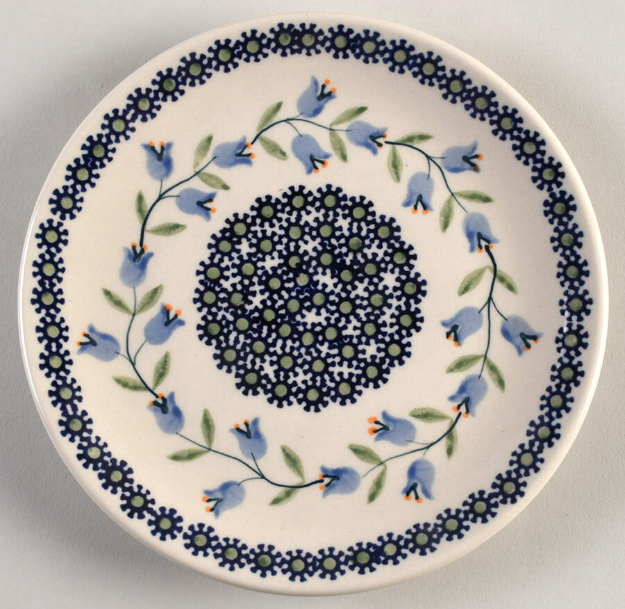 Tulip Salad Plate by BOLESLAWIEC-1