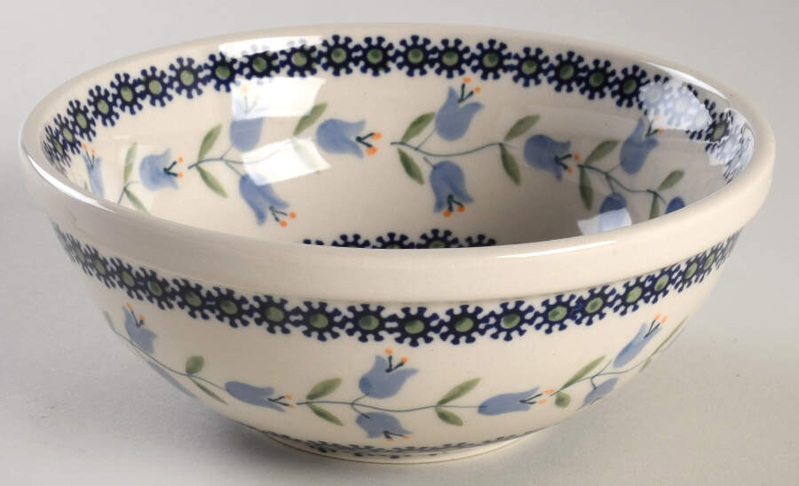 Tulip Soup/Cereal Bowl by BOLESLAWIEC-1